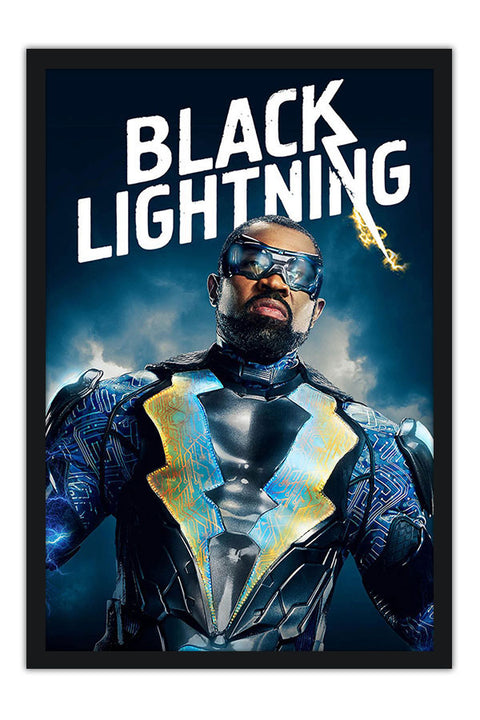Poster Cavaleiro Negro - Black Lightning - Série
