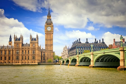 Poster Relógio - Big Ben - Londres - Paisagens