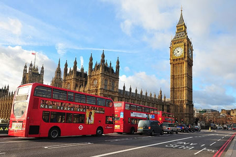 Poster Relógio - Big Ben - Londres - Paisagens