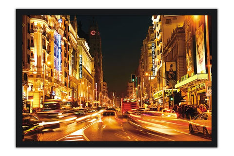 Poster Madri - Gran Via - Europa - Paisagens