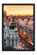 Poster Madri - Gran Via - Europa - Paisagens