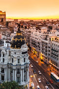 Poster Madri - Gran Via - Europa - Paisagens