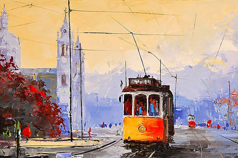 Poster Bondinho - Lisboa - Paisagens