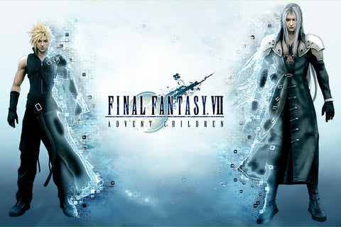 Poster Final Fantasy Advent Children - Games - Filmes