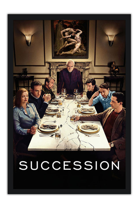 Poster Succession - Séries