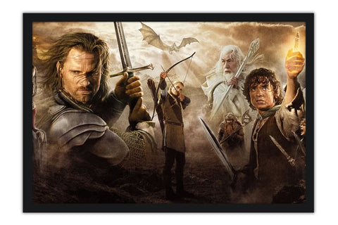 Poster O Senhor dos Anéis - The Lord of the Rings - Alternativo - Filmes