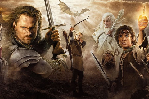 Poster O Senhor dos Anéis - The Lord of the Rings - Alternativo - Filmes