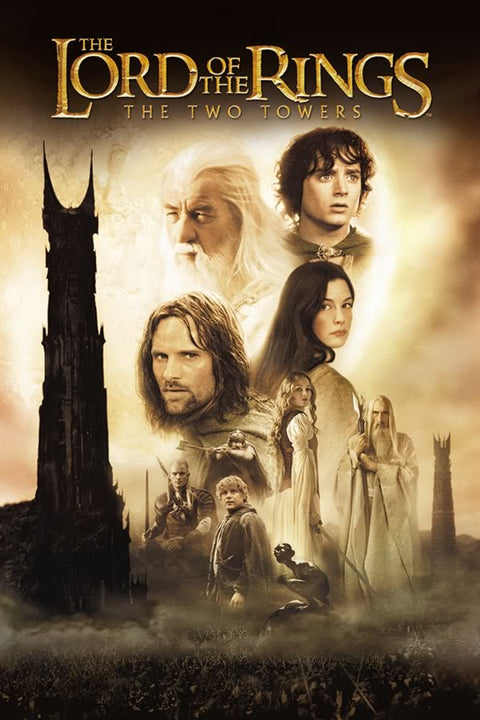 Poster O Senhor dos Anéis: As Duas Torres- The Lord of the Rings: The Two Towers - Filmes