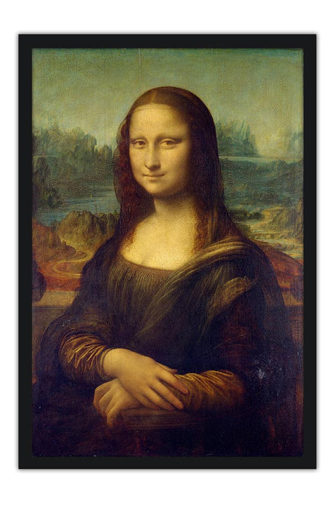 Poster  Mona Lisa - Leonardo da Vinci - Obras de Arte