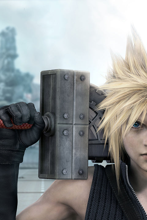 Poster Final Fantasy VII - Cloud - Games