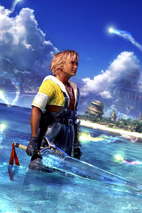 Poster Final Fantasy X - Tidus - Games