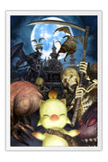 Poster Final Fantasy Halloween Art - Games