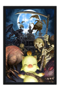 Poster Final Fantasy Halloween Art - Games