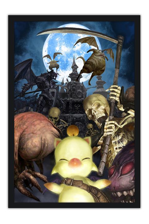 Poster Final Fantasy Halloween Art - Games