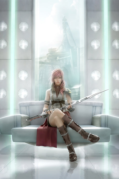 Poster Final Fantasy XIII - Lightning - Games