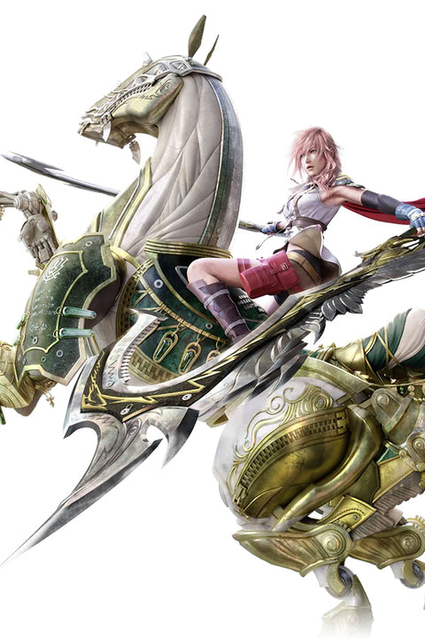 Poster Final Fantasy XIII - Lightning e Odin - Games