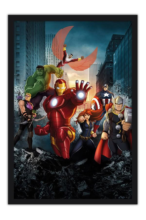 Poster Vingadores - Avengers - Comics - Quadrinhos - Hq