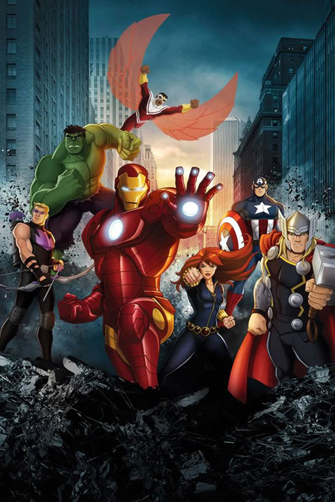 Poster Vingadores - Avengers - Comics - Quadrinhos - Hq