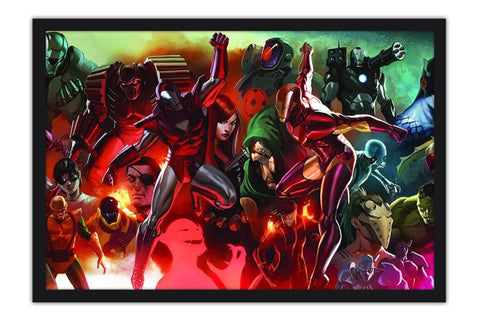 Poster Iron Man - Heróis - Comics - Quadrinhos - Hq