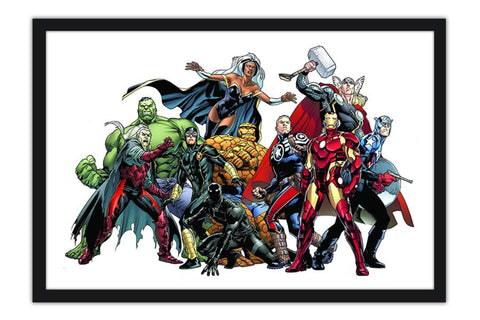 Poster Vingadores - Avengers - Comics - Quadrinhos - Hq