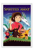 Poster A Viagem de Chihiro - Studio Ghibli - Infantil