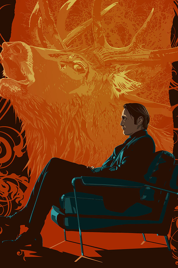 Poster Hannibal - Séries