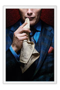 Poster Hannibal Mads Mikkelsen - Séries