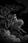 Poster Grim Reaper - Ceifador Sinistro - Gustave Doré - Obras de Arte