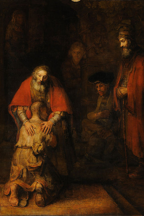 Poster Rembrandt - Retorno do Filho Prodigo - Obras de Arte
