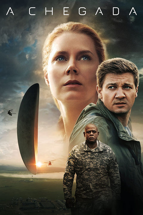 Poster A Chegada - Arrival - Sci Fi - Filmes