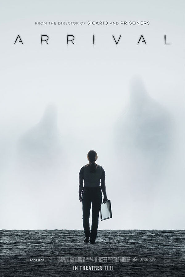 Poster A Chegada - Arrival - Sci Fi - Filmes