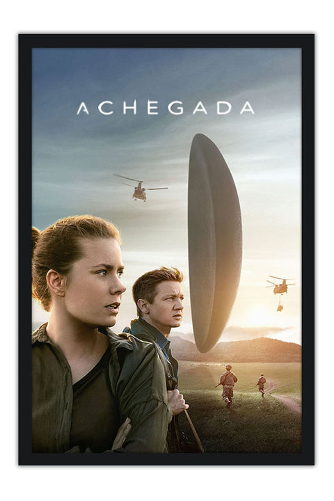 Poster A Chegada - Arrival - Sci Fi - Filmes