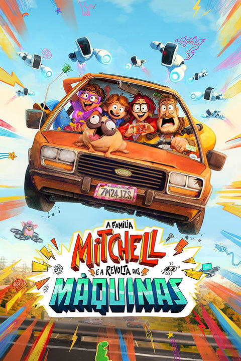 Poster Familia Mitchell e a Revolta das Maquinas - Infantil - Filmes