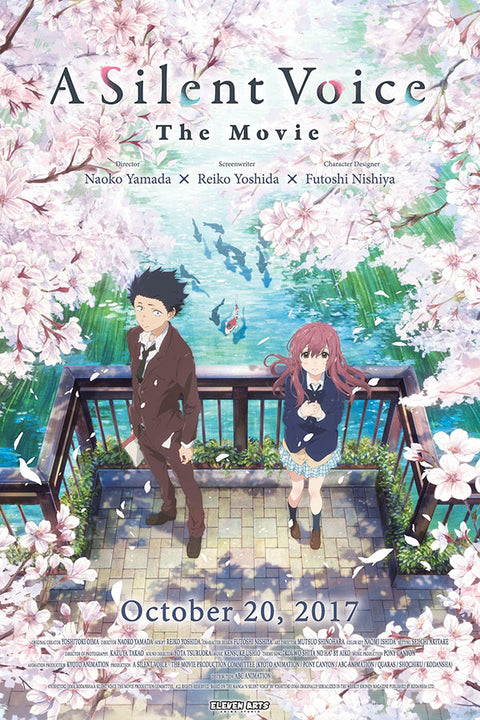 Poster A Silent Voice - A Voz do Silencio - Animes - Filmes
