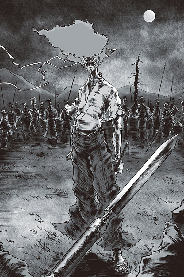 Poster Afro Samurai - Animes - Games