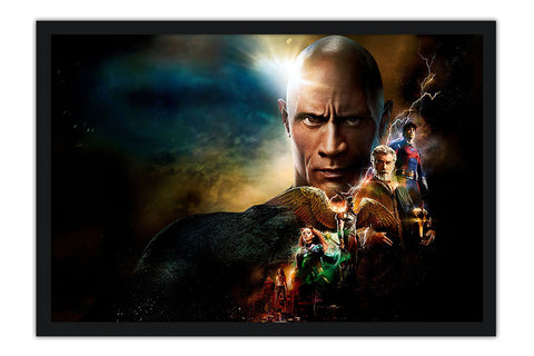 Poster Adao Negro - Black Adam - DC Comics - Filmes