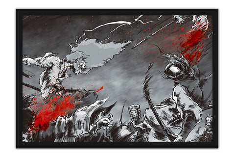 Poster Afro Samurai - Animes - Games