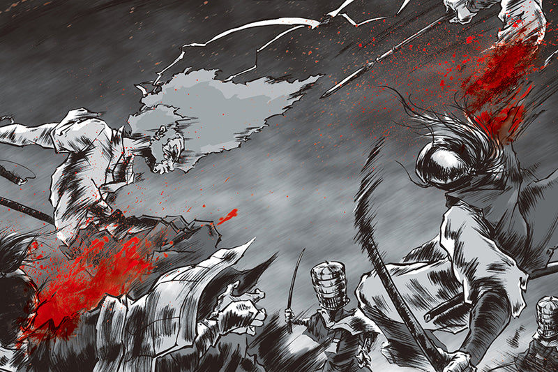 Poster Afro Samurai - Animes - Games