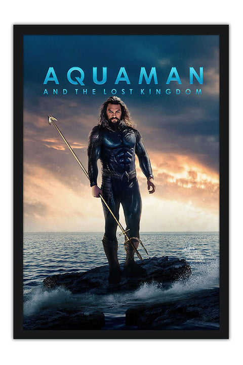 Poster Aquaman e o Reino Perdido - Aquaman And The Lost Kingdom - DC Comix - Filmes