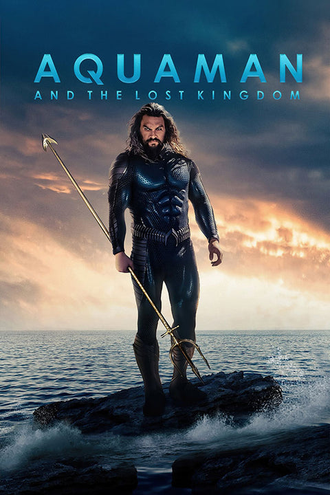 Poster Aquaman e o Reino Perdido - Aquaman And The Lost Kingdom - DC Comix - Filmes