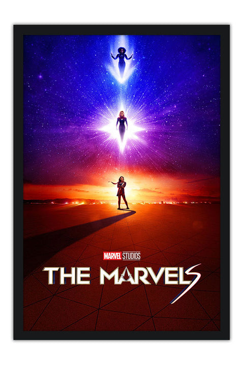 Poster The Marvels - As Marvels - Avengers - Marvel - MCU - Filmes