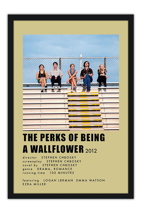 Poster The Perks Of Being A Wallflower - As Vantagens de Ser Invisivel - Estilo Fotografia Vintage - Filmes