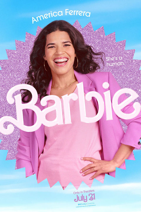 Poster Barbie 2023 - America Ferrera - Filmes