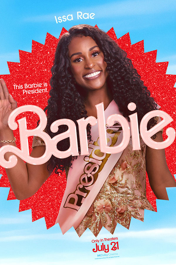 Poster Barbie 2023 - Issa Rae - Filmes