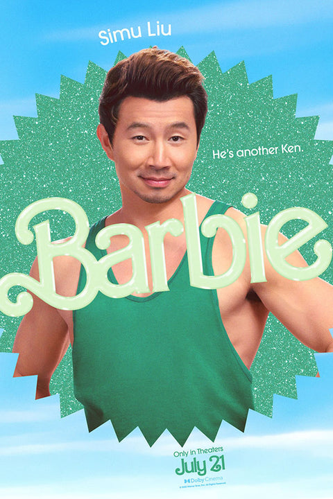Poster Barbie 2023 - Simu Liu - Filmes