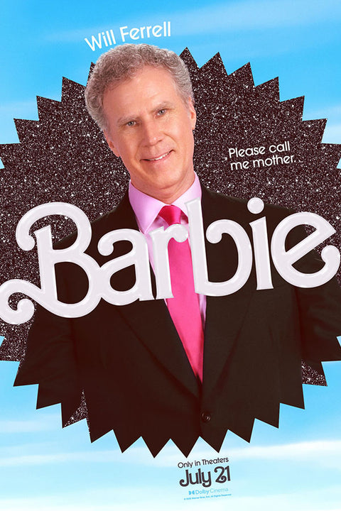 Poster Barbie 2023 - Will Ferrell - Filmes