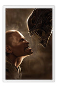 Poster Alien vs Predador - Games