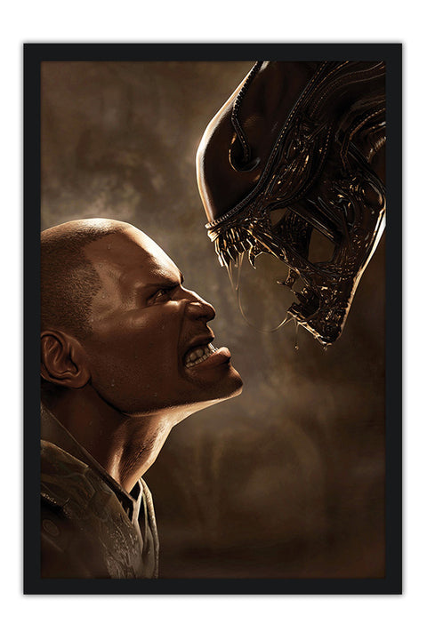 Poster Alien vs Predador - Games