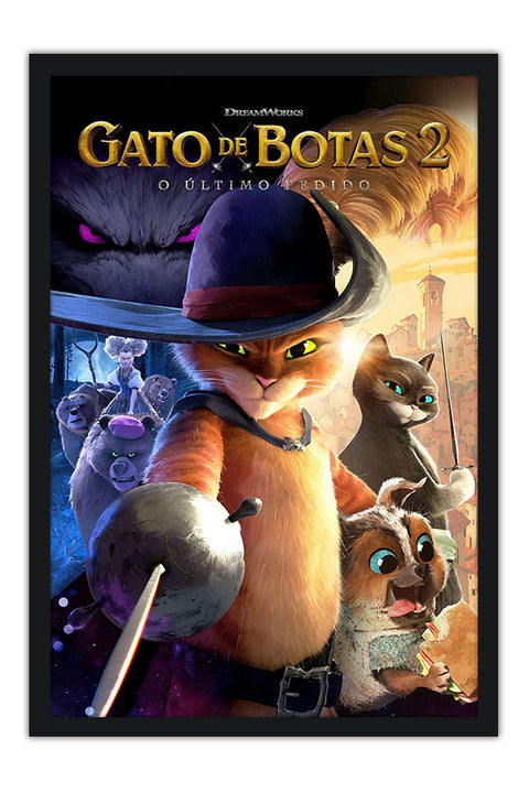 Poster Gato de Botas 2 - O Último Pedido - Infantil - Filmes