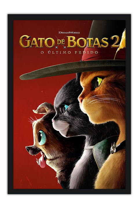 Poster Gato de Botas 2 - O Último Pedido - Infantil - Filmes